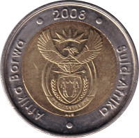 5 rand - Afrique du Sud