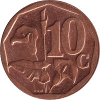 10 cents - Afrique du Sud