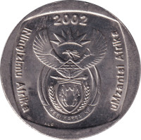 2 rand - Afrique du Sud