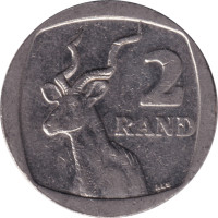 2 rand - Afrique du Sud