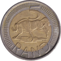 5 rand - Afrique du Sud