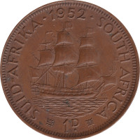 1 penny - South Africa