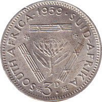 3 pence - South Africa