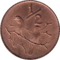 1/2 cent - Afrique du Sud