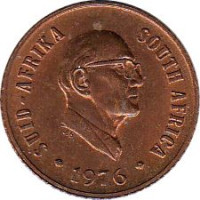 1/2 cent - South Africa