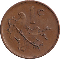 1 cent - Afrique du Sud