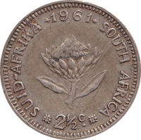 2 1/2 cents - South Africa