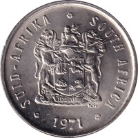 5 cents - Afrique du Sud