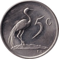 5 cents - Afrique du Sud