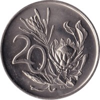 20 cents - Afrique du Sud