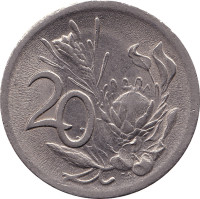 20 cents - Afrique du Sud