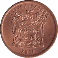 5 cents - Afrique du Sud