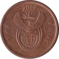 5 cents - Afrique du Sud