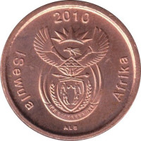 5 cents - Afrique du Sud