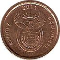 5 cents - Afrique du Sud