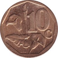 10 cents - Afrique du Sud