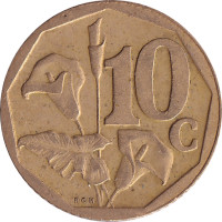 10 cents - Afrique du Sud