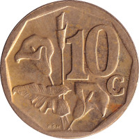 10 cents - Afrique du Sud