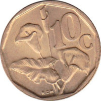 10 cents - Afrique du Sud