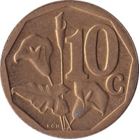 10 cents - Afrique du Sud