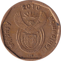 10 cents - Afrique du Sud