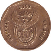20 cents - Afrique du Sud