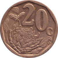 20 cents - Afrique du Sud