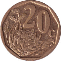 20 cents - Afrique du Sud