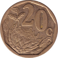 20 cents - Afrique du Sud