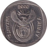 2 rand - Afrique du Sud