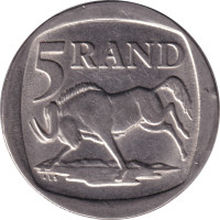 5 rand - Afrique du Sud