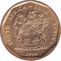 20 cents - Afrique du Sud