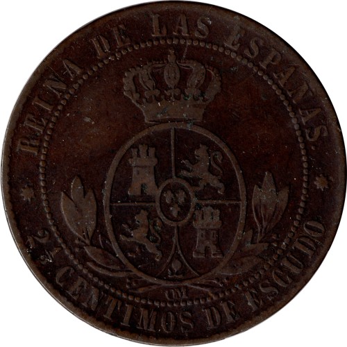 2 1/2 centimos - Espagne