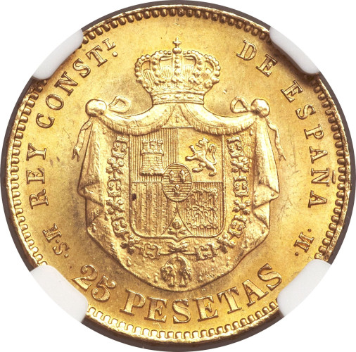 25 pesetas - Espagne