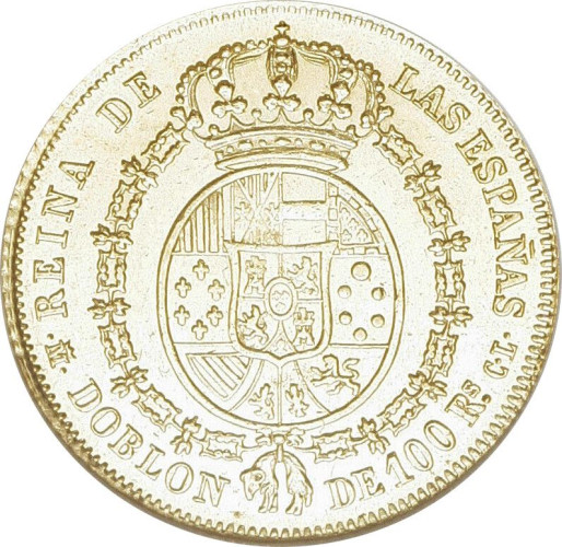 100 reales - Espagne