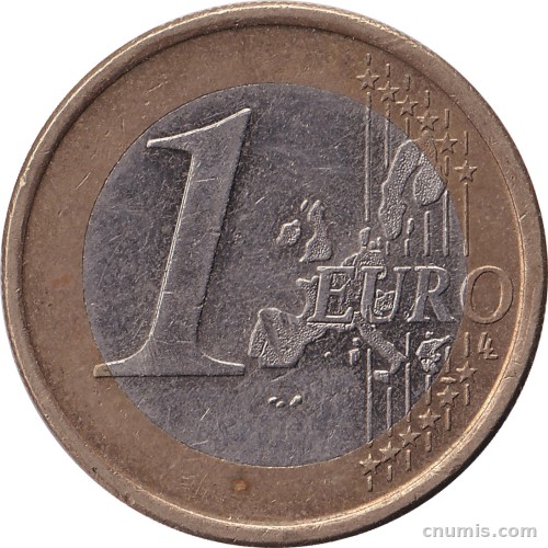Spain - Euro - 1 euro Juan Carlos I - Type 1 (1998-2009) - www.cnumis.com