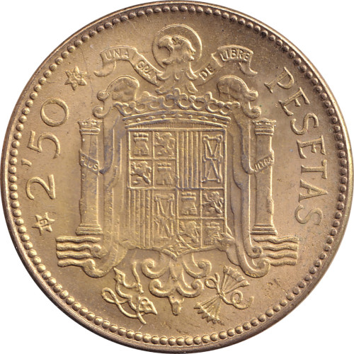 2 1/2 pesetas - Espagne