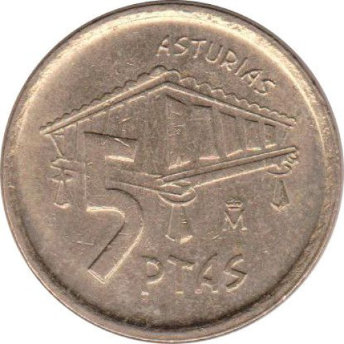 5 pesetas - Espagne