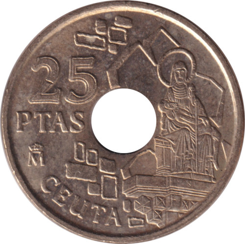 25 pesetas - Espagne