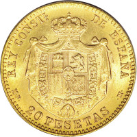 20 pesetas - Spain