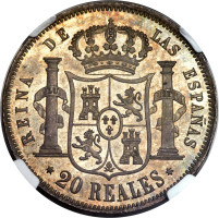 20 reales - Spain