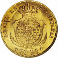 20 reales - Espagne