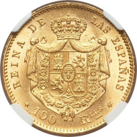 100 reales - Espagne