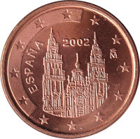 1 eurocent - Spain