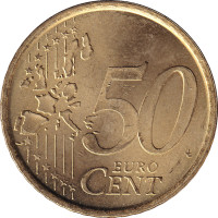 50 eurocents - Spain