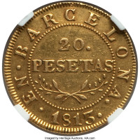 20 pesetas - Spain