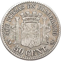 50 centimos - Spain