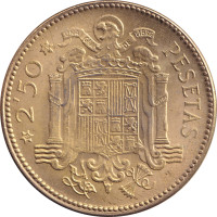 2 1/2 pesetas - Spain