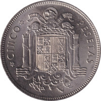 5 pesetas - Spain