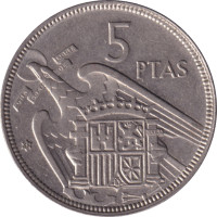 5 pesetas - Espagne